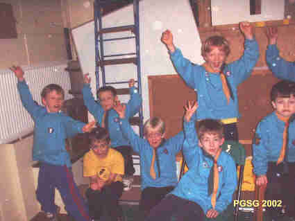 Beaver Christmas Party 2002